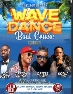 Wave Dance Boat Cruise -Dj KI& Friends